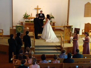 2008 Wedding at Martin Luther Church