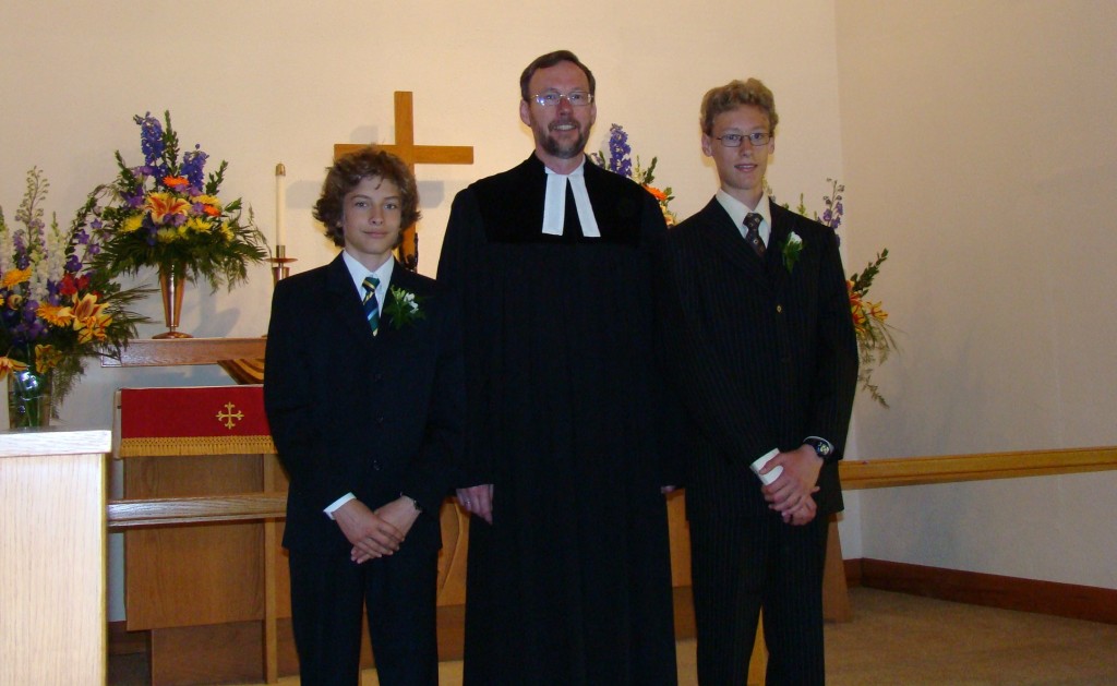 2009 Confirmation At Martin Luther Church