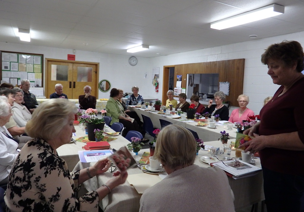 2015 May - Senior's Group Meeting In Church Basement