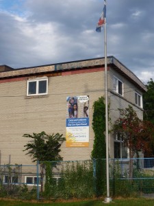 Daycare with 2015 Re-opening banner