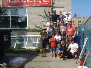 2015 Daycare Yard Cleanup 