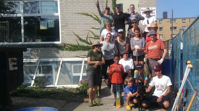 2015 Daycare Yard Cleanup