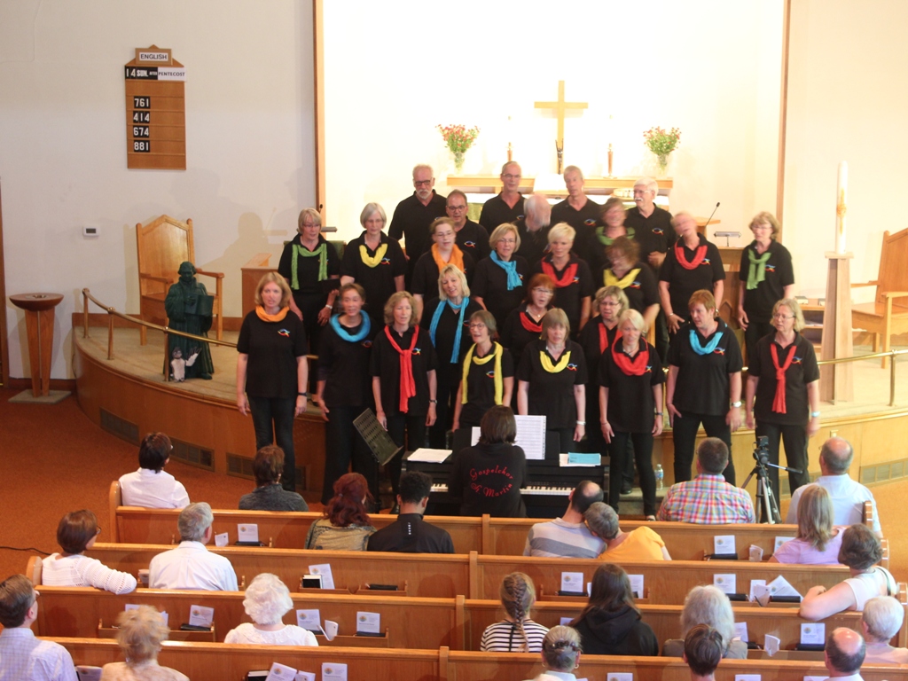 2015 Gospelchor Nienburg At MLC Aug 29