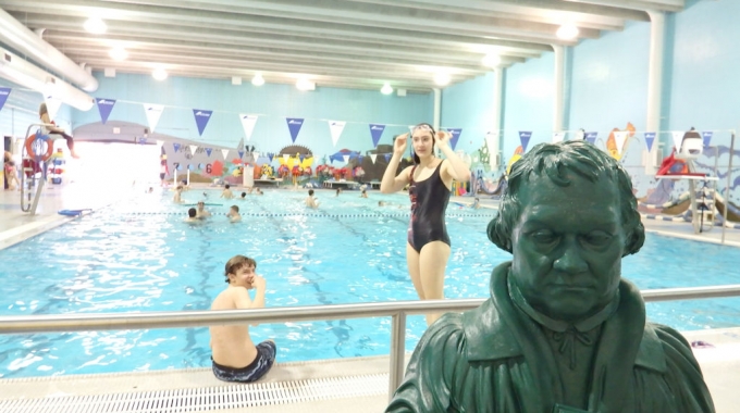 2015 Swim Party With Martin Luther Ambassador
