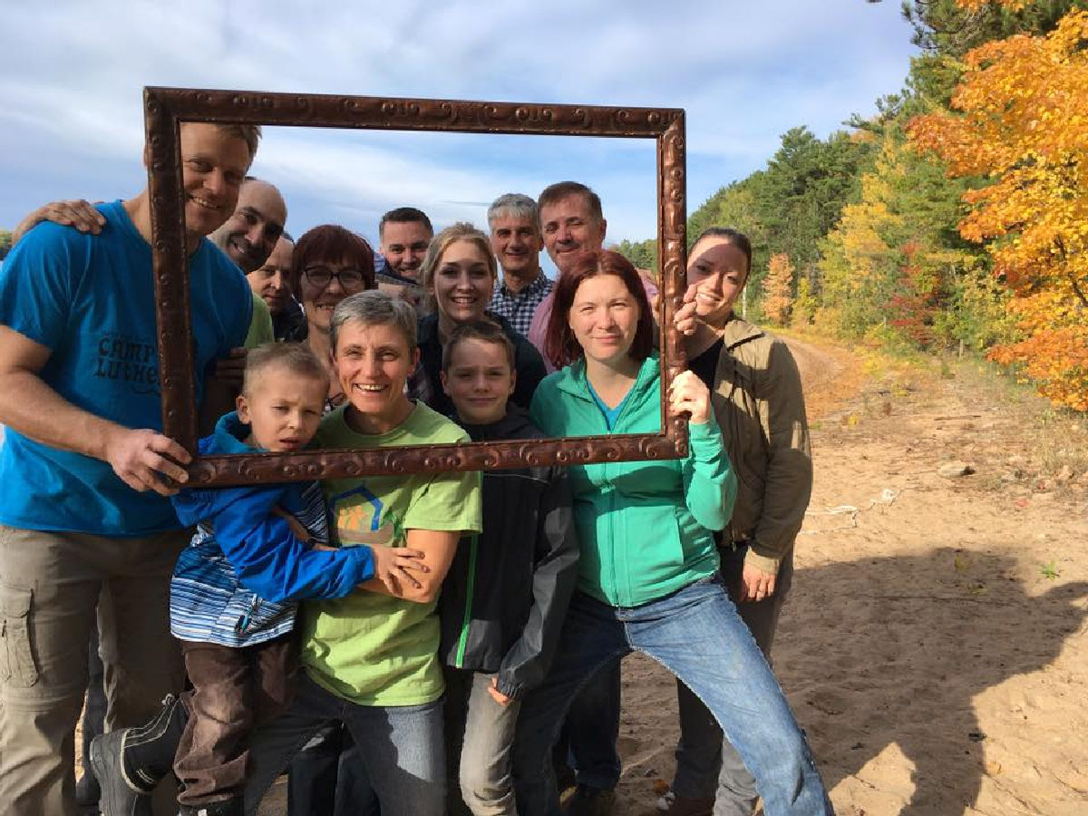 2016 Fall Clean-up at Camp Lutherlyn