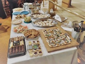 Food On The Table At MLC For Dinner Church