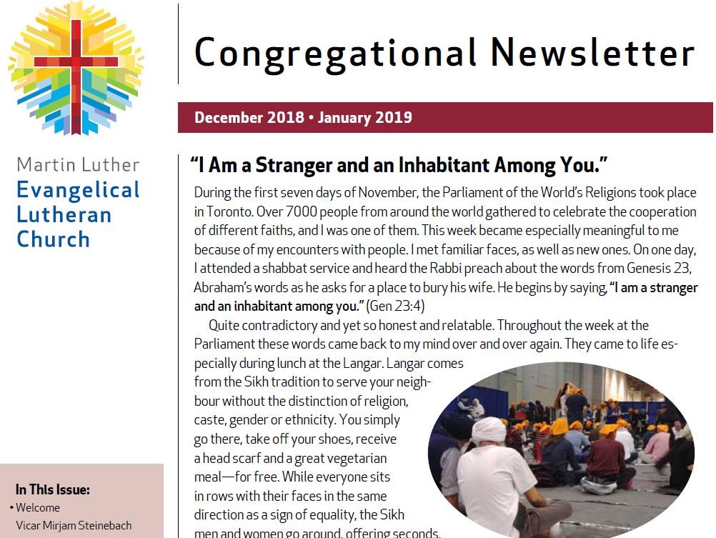 Dec2018 -Jan2019 MLC Newsletter