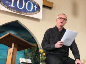 2020 Lent IV Rev. Jim Sanderson from Mimico Baptist Church