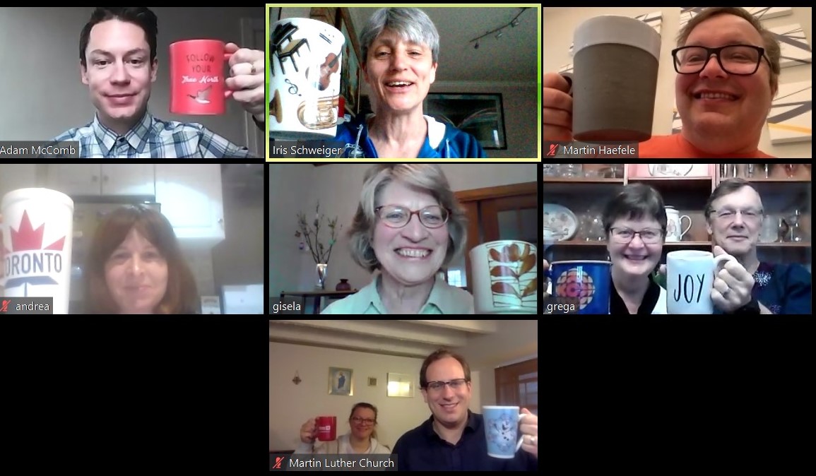 Sunday Coffee Hour On Zoom At 11:30 Am