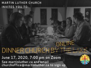 Dinner Church Invitation