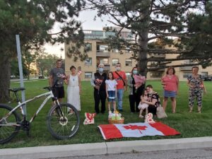 2020-08-11 Refugee Family arrive in Canada