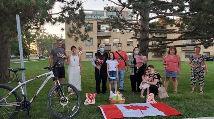 2020-08-11 Refugee Family Arrive In Canada
