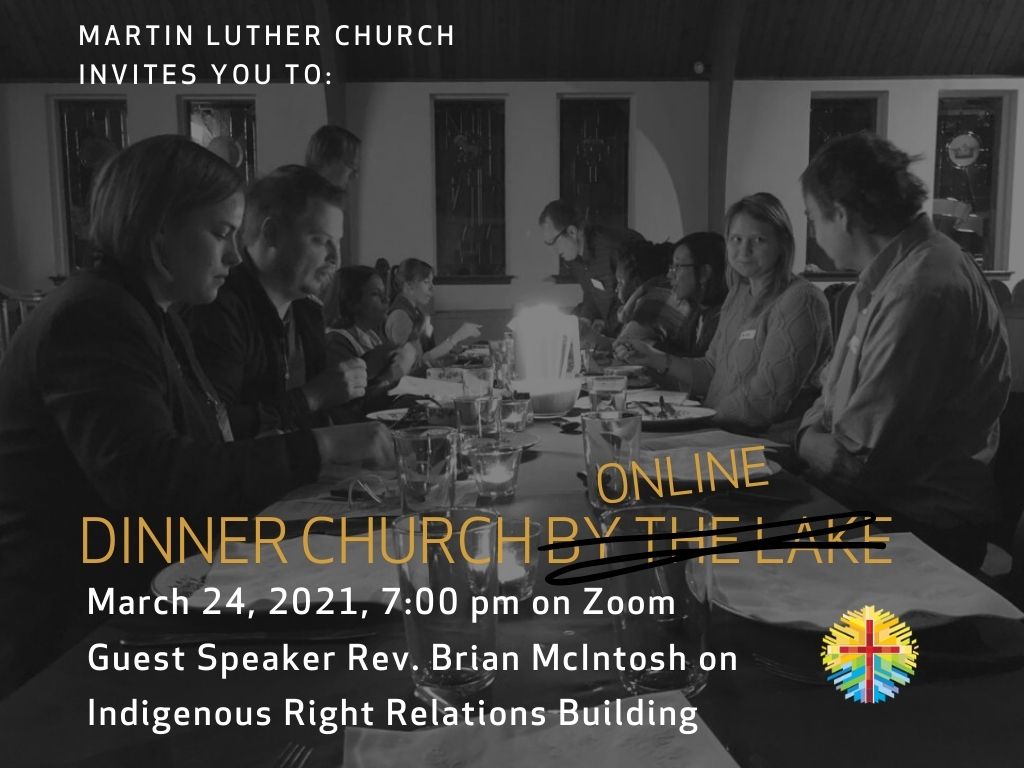 Dinner Church Online Resumes Mar 24