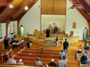 2021 Installation of Pastor Klappert congregation