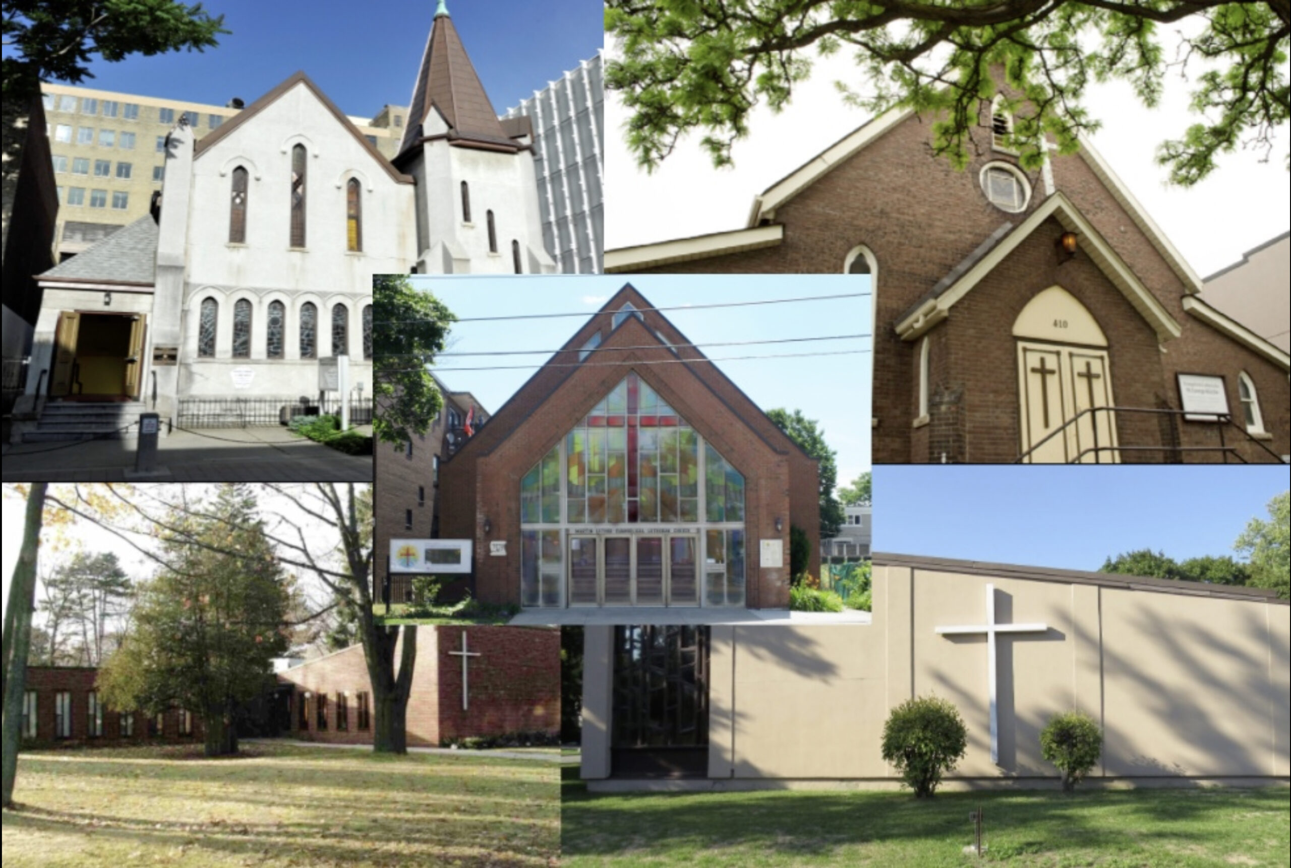 Five german-speaking lutheran churches in Toronto 2021