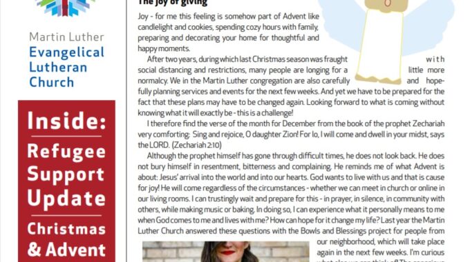 2021 Christmas Newsletter -4x3 Blog