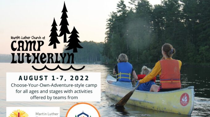 2022 Camp Lutherlyn -flyer