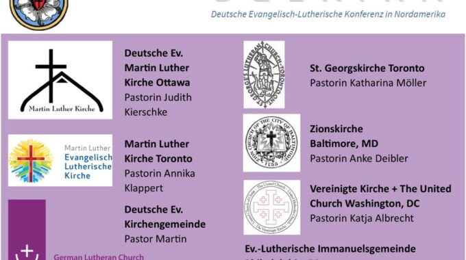 2022 DELKINA Churches For Lent 2022 Seven With Logos