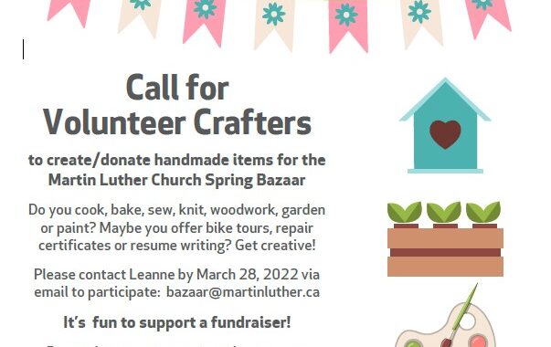2022 Spring Bazaar Volunteers Needed Poster_v2