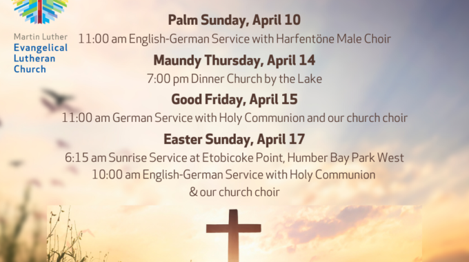 Holy Week & Easter 2022