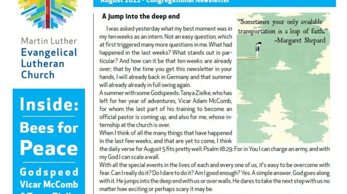 2022- Summer Aug NewsletterE-