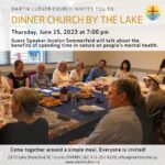 19.00 Uhr Dinner Church - Please bring side dishes to share!