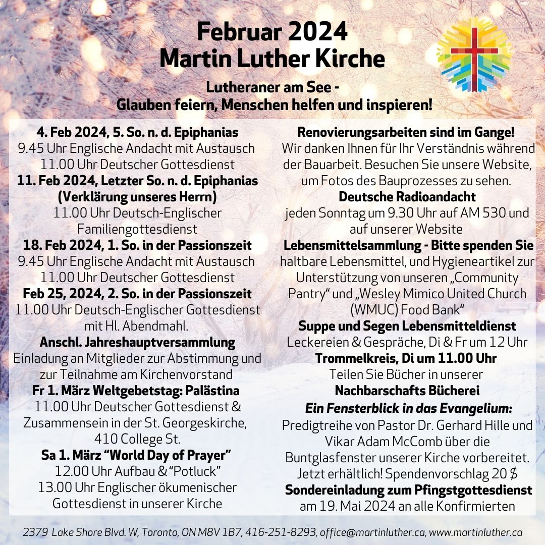 2024-02 Feb Monthly Worship Schedule at MLC -G rev Feb 1